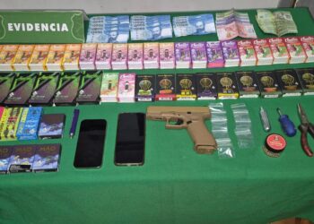 Detienen a dos jóvenes por microtráfico tras control vehicular en Puerto Aysén
