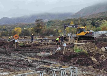 Vicepresidenta nacional de la CChC visita obras habitacionales en Coyhaique
