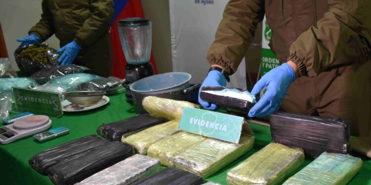 Imputado detenido por procedimiento de tráfico de drogas en Puerto Aysén quedó con prisión preventiva