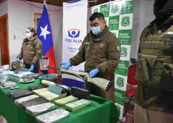 Histórico decomiso de droga en Aysén: hallan laboratorio clandestino con más de 20 kilos de cocaína