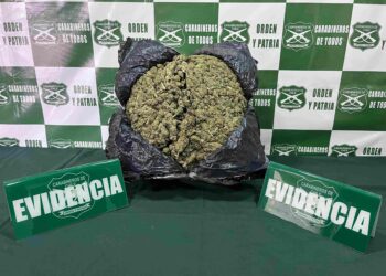 Más de 8 kilos de droga fueron incautados en dos procedimientos realizados por el OS-7 de Carabineros