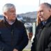 Senador Sandoval y alcalde Ulloa coinciden en urgencia de pavimentar la zona austral
