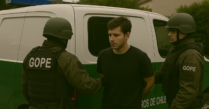 Detienen en Santiago a presunto autor de envío de droga a Coyhaique