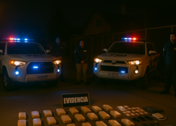 Fiscalía de Aysén informa récord de incautaciones de droga durante el primer semestre de 2025: decomisos ya duplican los registrados en todo 2024