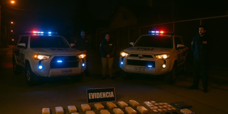 Fiscalía de Aysén informa récord de incautaciones de droga durante el primer semestre de 2025: decomisos ya duplican los registrados en todo 2024