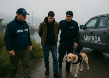 Fiscalía formaliza a pasajero tras incautación de marihuana en Puerto Cisnes