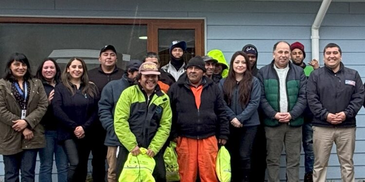 Empresas Bahamonde conmemoró el Día Nacional del Recolector de Residuos Domiciliarios en Aysén