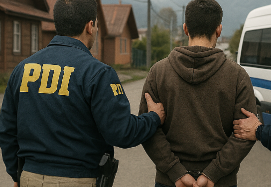 PDI de Coyhaique detiene a imputado por dos homicidios frustrados con arma cortante