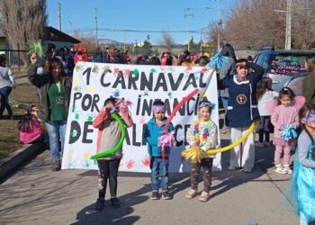 Balmaceda celebró su primer carnaval comunitario por los niños