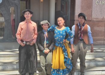 Niños de Cochrane y Arroyo el Gato representaron a Aysén en el Primer Encuentro Nacional de Patrimonio y Folclore