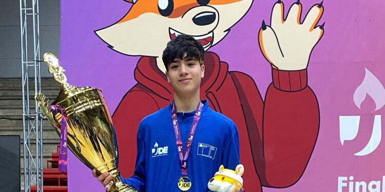 Gabriel Díaz: el joven que salió de Coyhaique y hoy llevará a Chile al Sudamericano Escolar