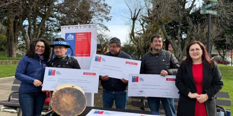 Gobierno entrega fondos a cinco iniciativas indígenas de la región