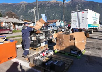 Campaña de recolección de baterías fuera de uso reunió 20 toneladas en tres localidades de Aysén