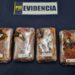Detienen a ciudadano colombiano en Chaitén por transportar más de cinco kilos de clorhidrato de cocaína