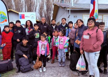 Niños y familias de Río Ibáñez participan en nueva experiencia del Programa Turismo Familiar