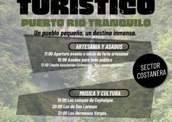 Puerto Río Tranquilo da inicio a su temporada turística 2025–2026 con actividades comunitarias