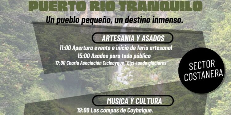 Puerto Río Tranquilo da inicio a su temporada turística 2025–2026 con actividades comunitarias