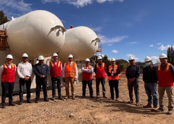 Gasco avanza en construcción de planta de gas licuado y generación eléctrica en Coyhaique