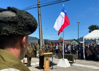 Conmemoran 60 años del fallecimiento del Teniente Hernán Merino Correa en Puerto Aysén