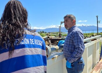 Puerto Guadal avanza en mejoramiento de planta de tratamiento de aguas servidas