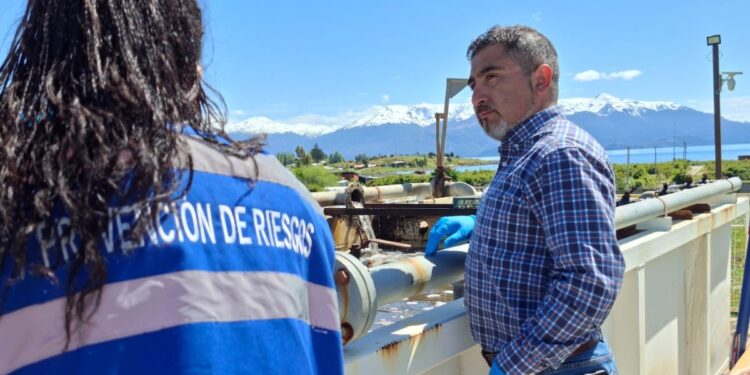 Puerto Guadal avanza en mejoramiento de planta de tratamiento de aguas servidas