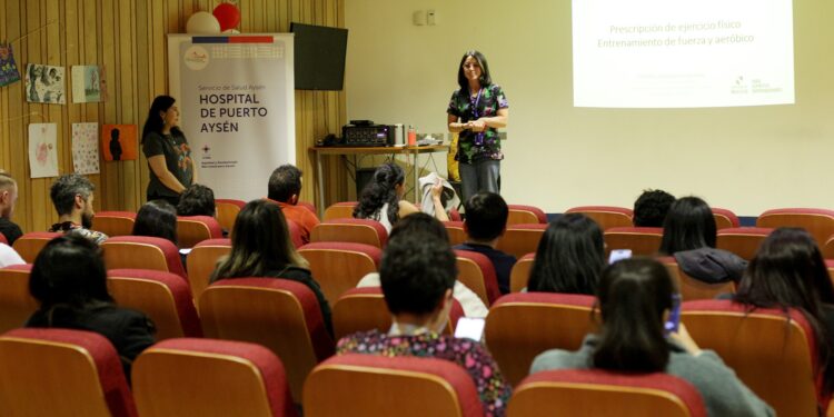 Hospital y CESFAM de Puerto Aysén incorporan la prescripción de ejercicio físico en el tratamiento de enfermedades crónicas