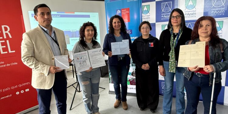 Instituciones refuerzan medidas de voto asistido para personas con discapacidad en Aysén