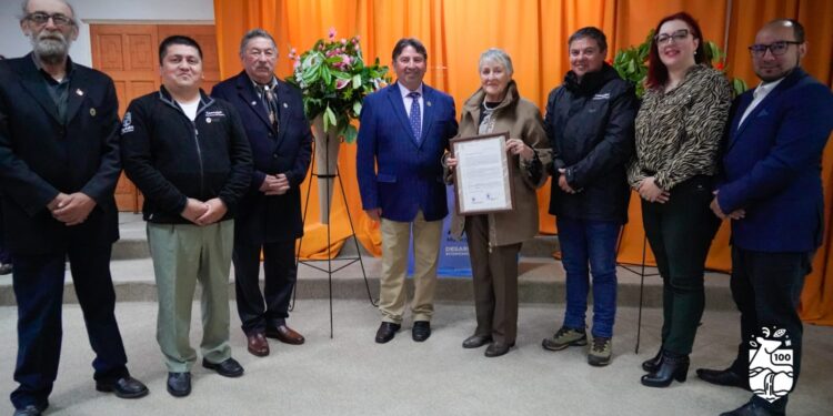 Berenice Gillibrand Mellado recibe oficialmente el reconocimiento de Hija Ilustre de Aysén