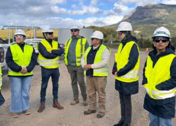 Subsecretario de Energía visita avance de la Ampliación del Parque Eólico Alto Baguales de Edelaysen en Coyhaique