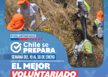 INJUV abre inscripciones para voluntarios en gestión de riesgo e incorpora primera guía nacional sobre eventos volcánicos