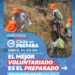 INJUV abre inscripciones para voluntarios en gestión de riesgo e incorpora primera guía nacional sobre eventos volcánicos