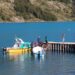 Drones, bioseguridad y alianzas: el blindaje de Sernapesca a las aguas de Puerto Bertrand