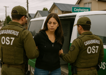 Detienen a mujer por tráfico de drogas tras operativo conjunto entre OS‑7 y Fiscalía en Coyhaique