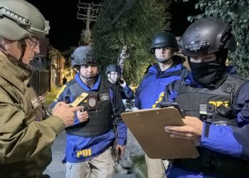 Operativo conjunto de PDI y Carabineros deja 37 detenidos en la región de Aysén