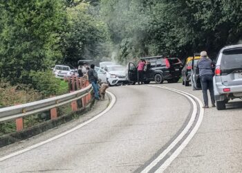 Seis personas resultan lesionadas tras colisión vehicular en la ruta entre Coyhaique y Puerto Aysén