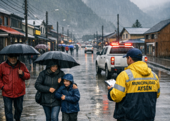 SENAPRED declara Alerta Temprana Preventiva por sistema frontal en la provincia de Aysén