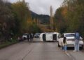 Doble jornada de emergencias viales en rutas de Aysén deja dos heridos y vehículos en zanjas