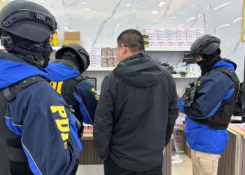 Cinco extranjeros denunciados tras fiscalización masiva en sector comercial de Coyhaique