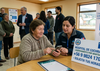 Hospital de Cochrane habilita WhatsApp para solicitar y modificar horas médicas
