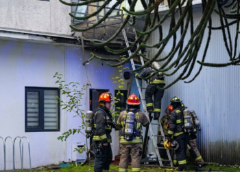 Bomberos cuestiona protocolos de evacuación tras emergencia en edificio del Banco Santander de Puerto Aysén