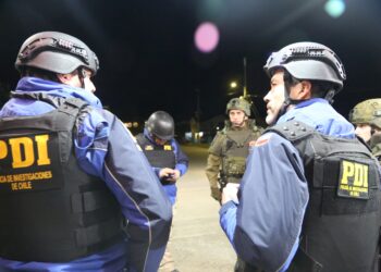Operativo conjunto de PDI y Carabineros deja 12 detenidos y cuatro extranjeros denunciados