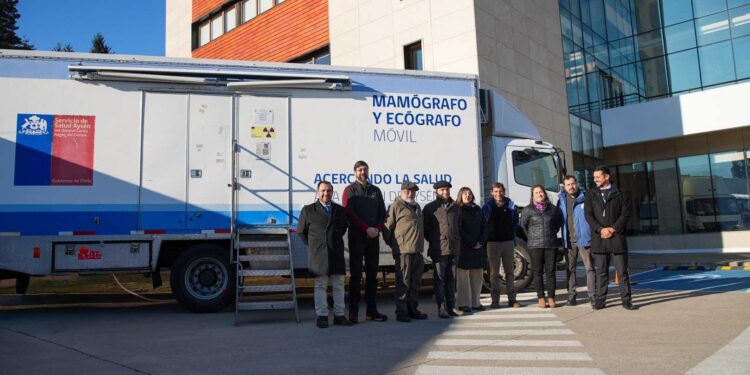 El mamógrafo móvil se traslada al Gobierno Regional de Aysén para reducir la lista de espera invernal