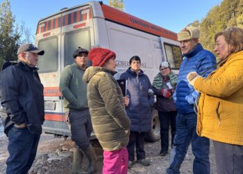Puente de Arroyo Negro alcanza un 75% de avance y vecinos comienzan a definir su nombre