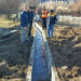 Obras de revestimiento de canales en Río Ibáñez alcanzan 80% de avance y beneficiarán a 56 regantes