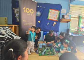 Niños de Islas Huichas participaron en jornada sobre uso responsable de la energía