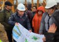 Avanzan obras de mejoramiento del área verde de Avenida Costanera en Puerto Aysén