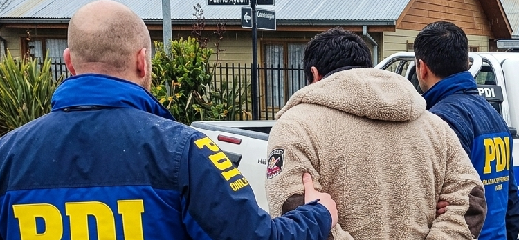 PDI detiene en Puerto Aysén a prófugo por delitos sexuales contra una adolescente