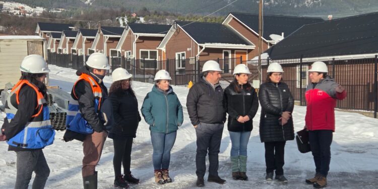 Casas pensadas para el invierno patagónico: Proyecto habitacional en Coyhaique registra un 30% de avance
