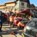 Un simulacro de choque frontal en el centro de Coyhaique alerta sobre los riesgos mortales de conducir con alcohol