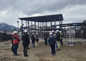Centro Comunitario Villas Unidas de Puerto Aysén alcanza un 42% de avance